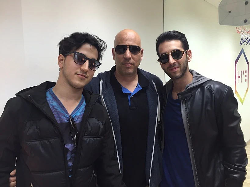 מאירי שמש,ארז כהן, דניאל טופז