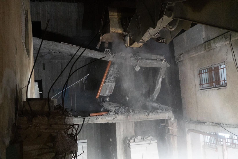 צה''ל הרס את בית המחבל שרצח את רונן לוברסקי