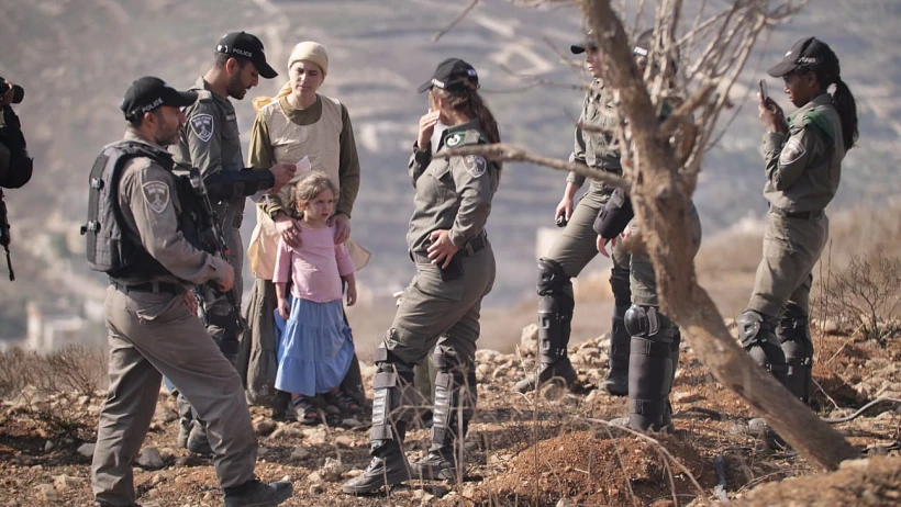 כוחות משמר הגבול ותושבי יצהר