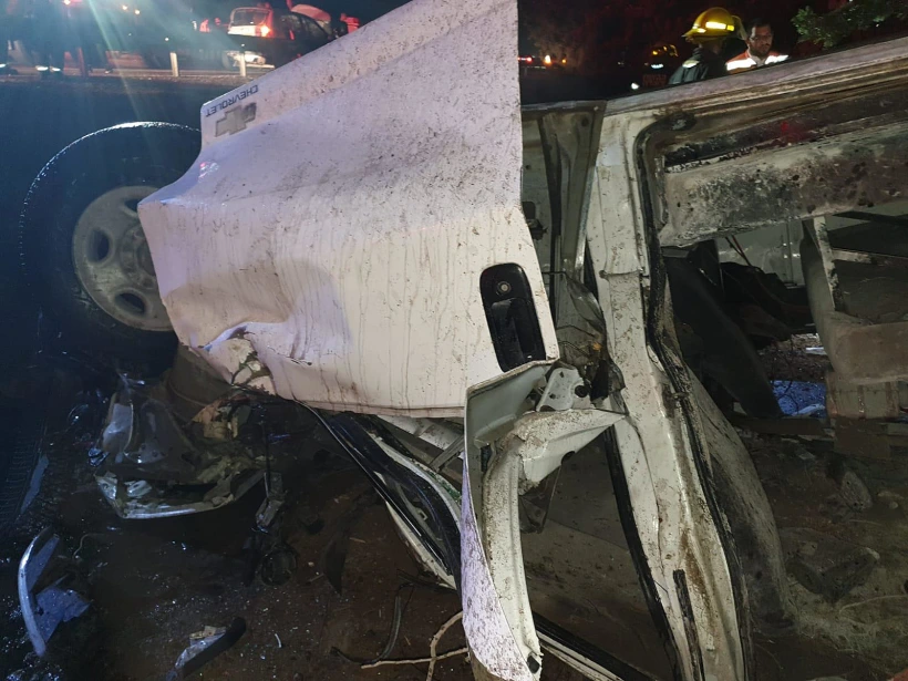 התהפכות הרכב בצפון