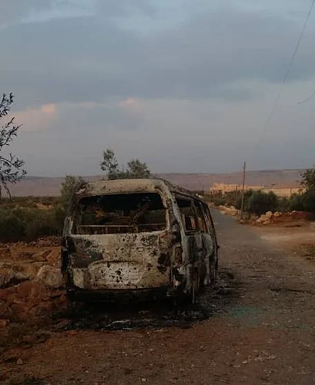 תיעוד מהמקום שבו נטען כי חוסל אבו בכר אל-בגדאדי