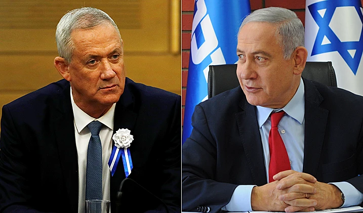 בני גנץ, בנימין נתניהו