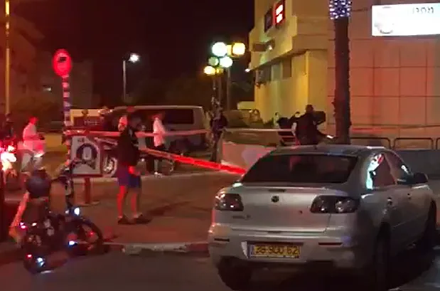 המרכז המסחרי בנתיבות שבו נדקר למוות גבר בן 30
