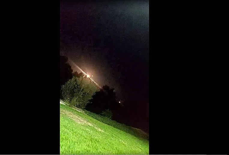 מטח רקטות לעבר הדרום 1.11.19