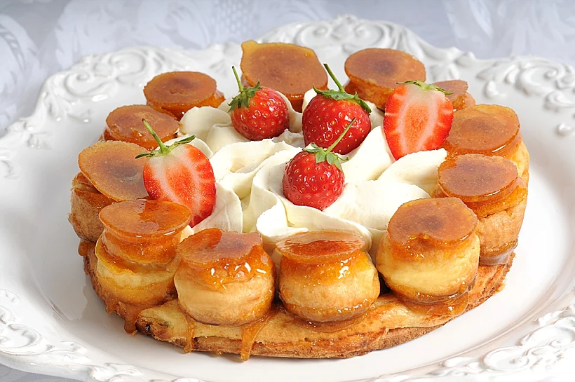 עוגת סנט הונורה ללא גלוטן לסודות המטבח תמונה ראשית ולהפניות