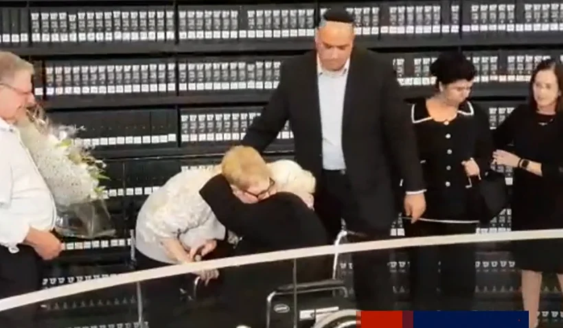 המפגש המרגש בין ניצולת השואה שרה ינאי לקשישה בת ה98 מיוון שהצילה אותה