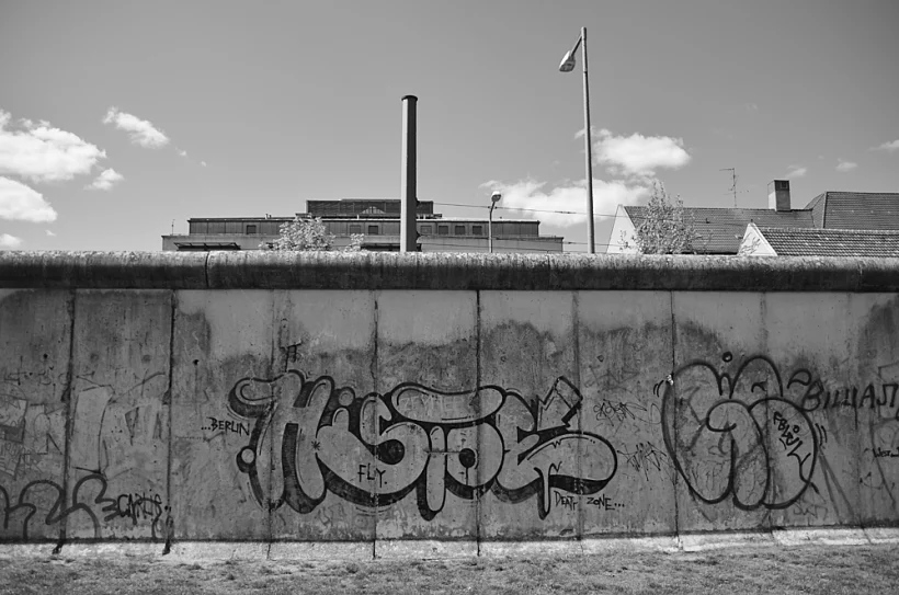 חומת ברלין אז