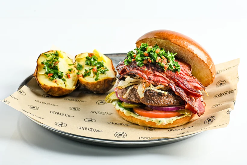 אסאדו צ'ימיצ'ורי בורגר של BBB