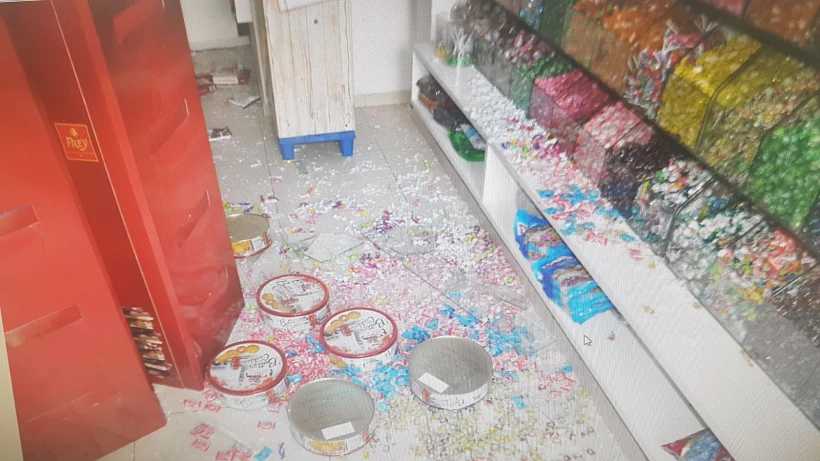 חנות הממתקים בסחנין שנורתה