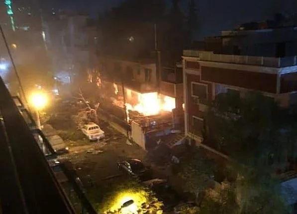 זירת החיסול של בכיר הג'יהאד האסלאמי בהאא אבו אל-עטא