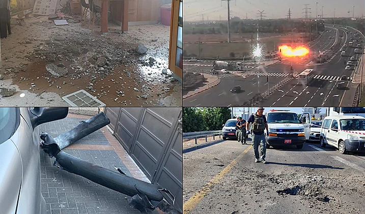 נפילות ברחבי הארץ