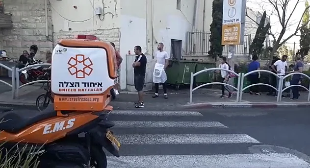 זירת הירי בחיפה