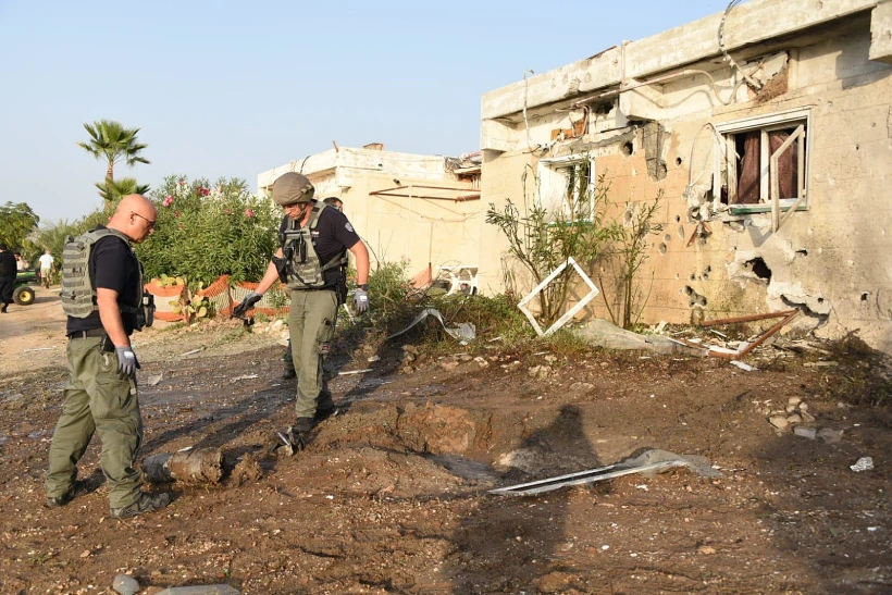 פגיעה ישירה בבית באשקלון