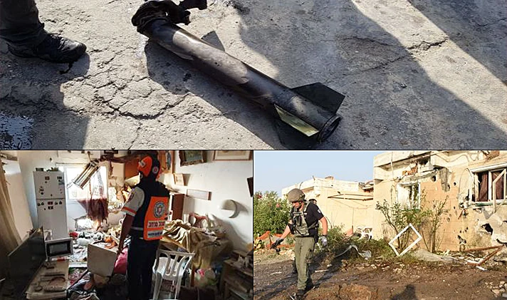 נפילות בשטח ישראל