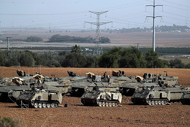 כוחות צה''ל בגבול הרצועה