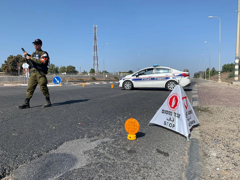 חסימות כבישים בעוטף
