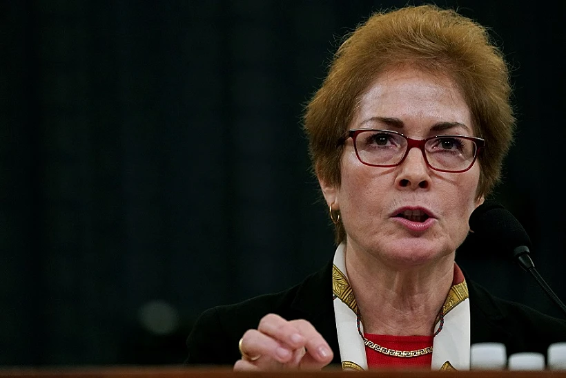 מארי יובנוביץ', שגרירת ארה''ב בקייב לשעבר