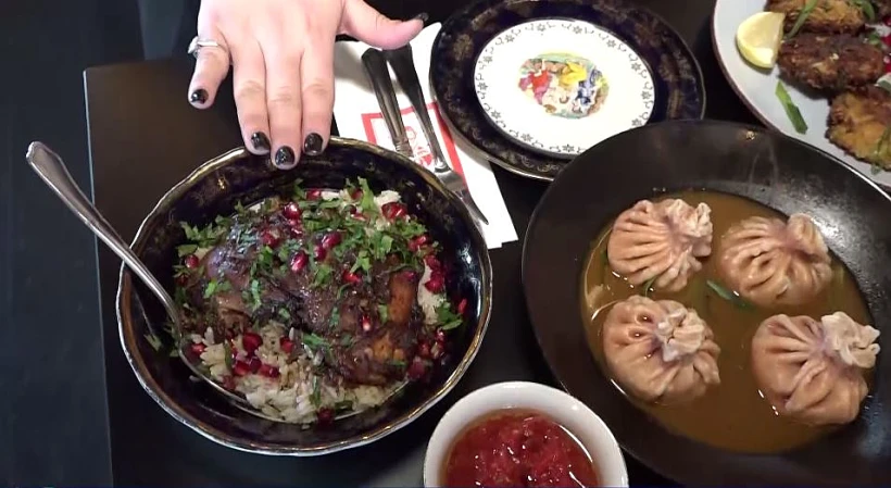 מנות מהמסעדה הגיאורגית ''טש וטשה''