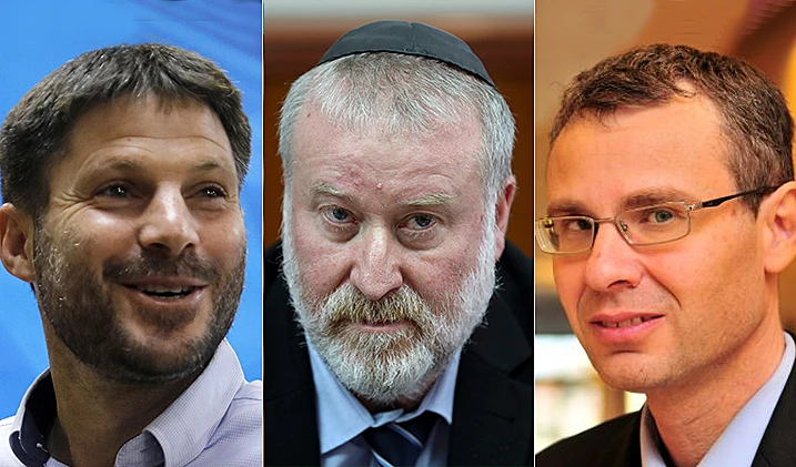 יריב לוין, אביחי מנדלבליט, בצלאל סמוטריץ