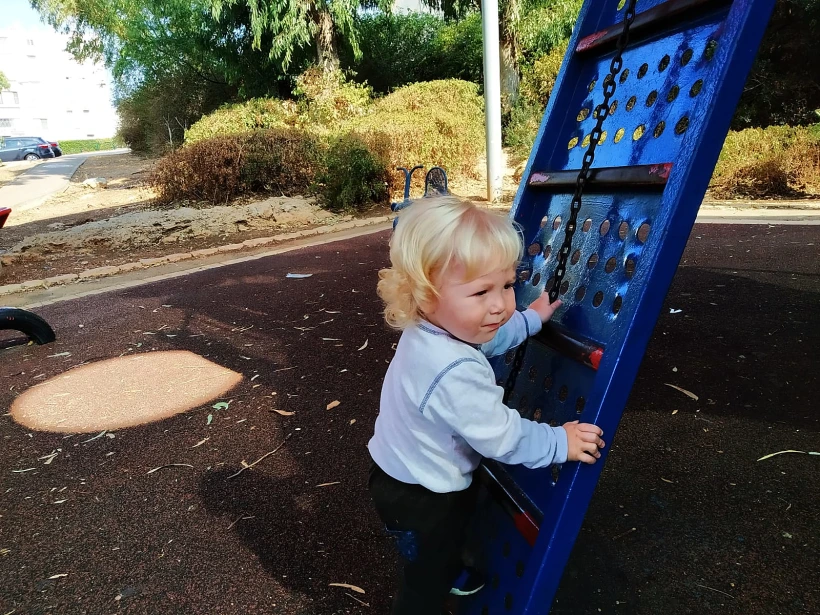 הפעוט אריה גורשוב