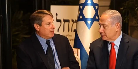 בנימין נתניהו וג'ון מקלפלין, יועץ הסקרים האמריקני שלו