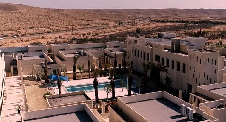 מלון קדמא שנבנה בשדה בוקר