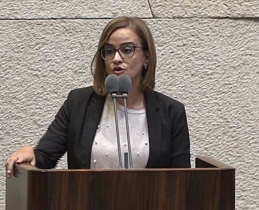 חברת הכנסת היבה יזבק מהרשימה המשותפת