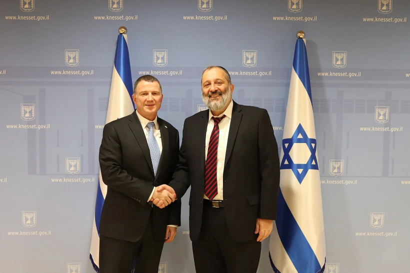 אריה דרעי ויולי אדלשטיין