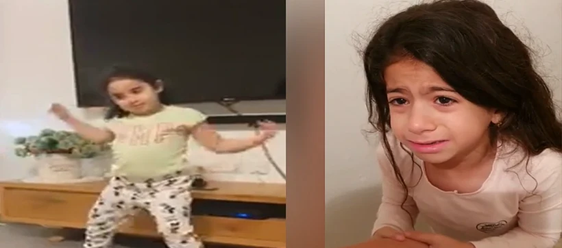 הילדות מאשקלון שתועדו בזמן האזעקות