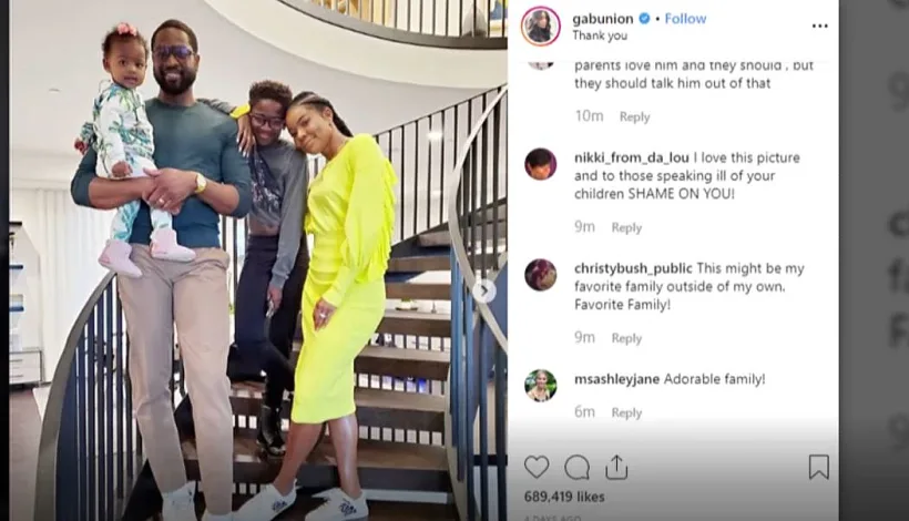 התמונה המשפחתית של שחקן האן ביי אי שעוררה סערה