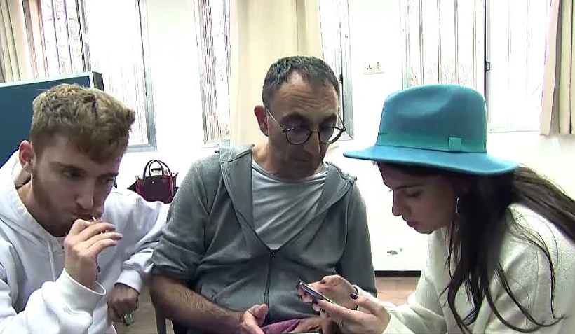 מתוך החזרות למחזמר ''כמו גדולים''