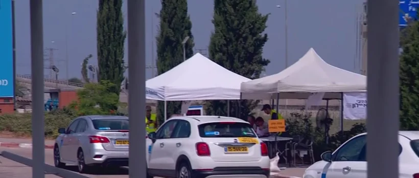 ניסוי לבדיקת מספר הנוסעים ברכב