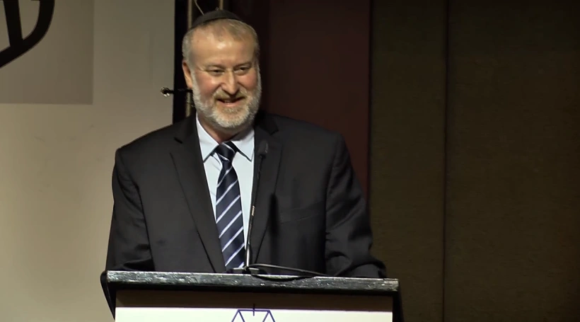 אביחי מנדלבליט בכנס השנתי של העמותה למשפט ציבורי בישראל