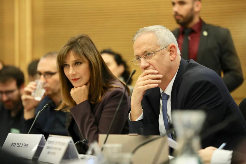 יו''ר כחול לבן בני גנץ