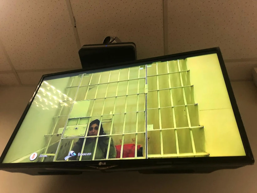 נעמה יששכר בדיון מהכלא