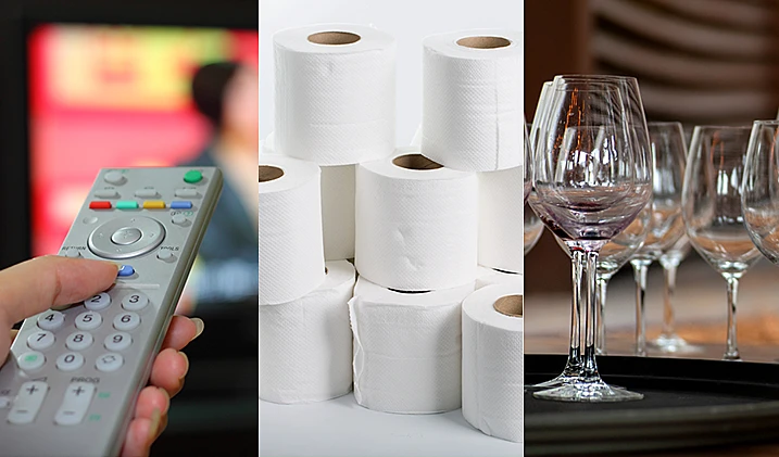 המוצרים הנגנבים בבתי מלון