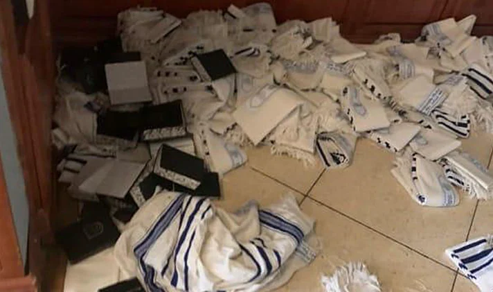 בית הכנסת של הקהילה היהודית הפרסית בלוס-אנג׳לס הושחת