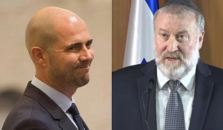 אביחי מנדלביט ואמיר אוחנה