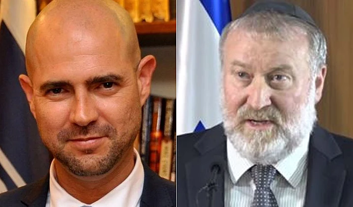 אביחי מנדלביט ואמיר אוחנה