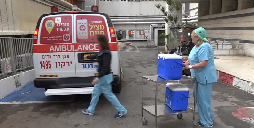 משלוח השתלת כליה לצ'כיה כחלק מפרויקט של המרכז הלאומי להשתלות