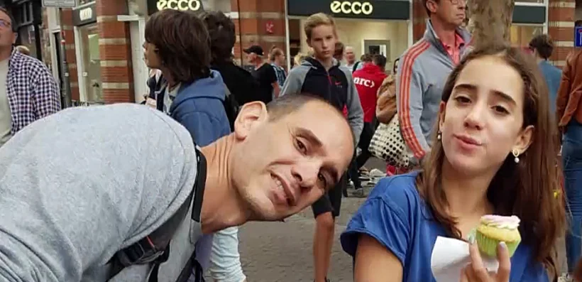 יניב לוגסי ז''ל ובתו ליאה