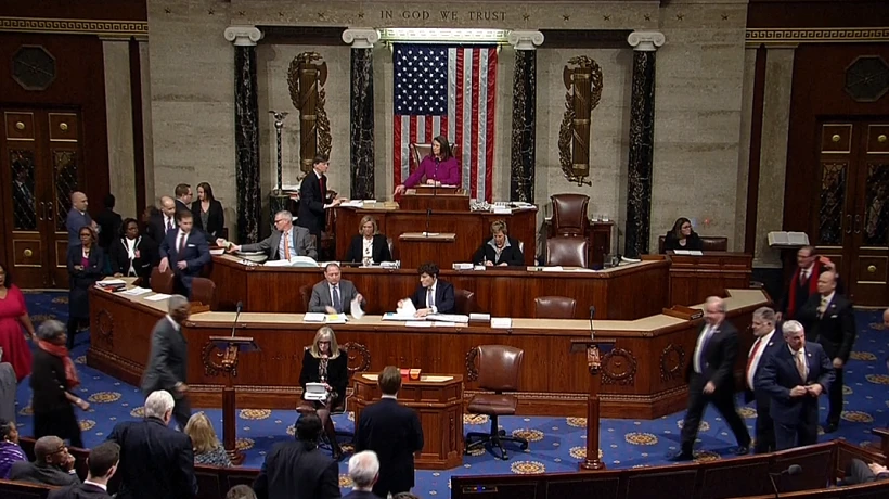 הצבעה בבית הנבחרים של ארצות הברית על הדחת דונלד טראמפ