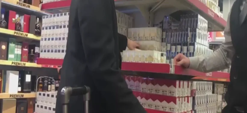 פקטים של סגריות בדיוטי פרי, נתב''ג