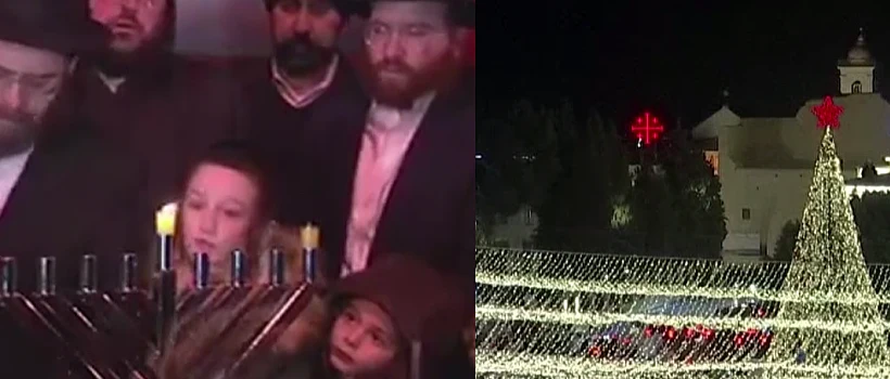 חגיגות חנוכה וחג המולד