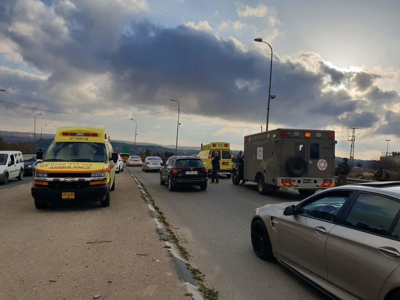 הזירה בה סוכל ניסיון פיגוע דקירה בצומת הגוש במרחב החטיבה המרחבית ''עציון''