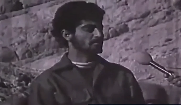 קאסם סולימאני בצעירותו