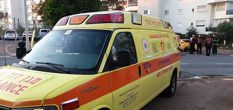 זירת האירוע בה מתה אישה בת 70, כתוצאה משריפה