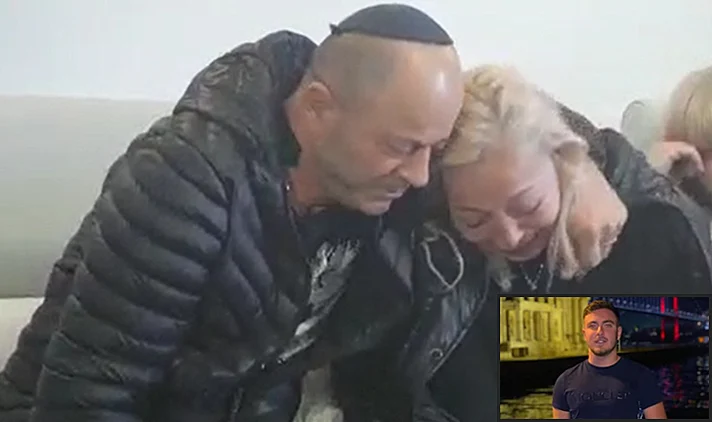 יוסי וליקה הוריו של אבי ציצושווילי שנהרג מירי בנהריה