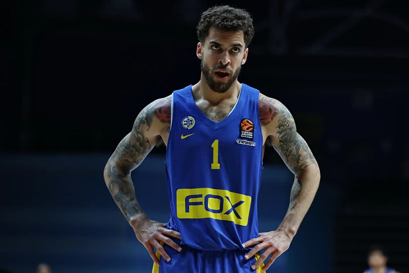 סקוטי ווילבקין שחקן מכבי תל אביב בכדורסל