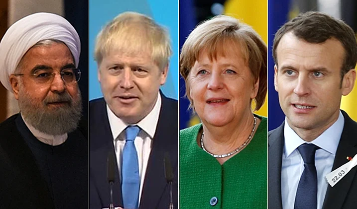 מקרון, מרקל, ג'ונסון ורוחאני